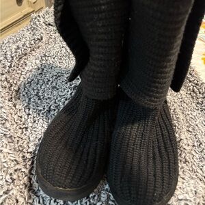 UGG Black Suede Boots